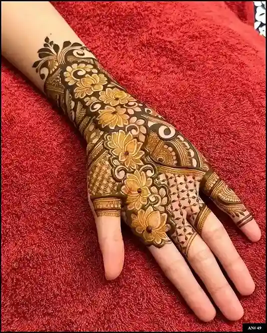 Simple Mehndi Design