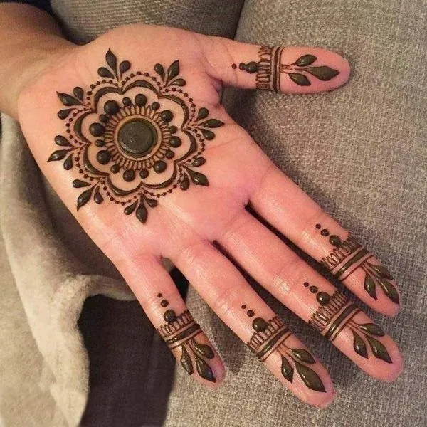 Finger Mehndi Design