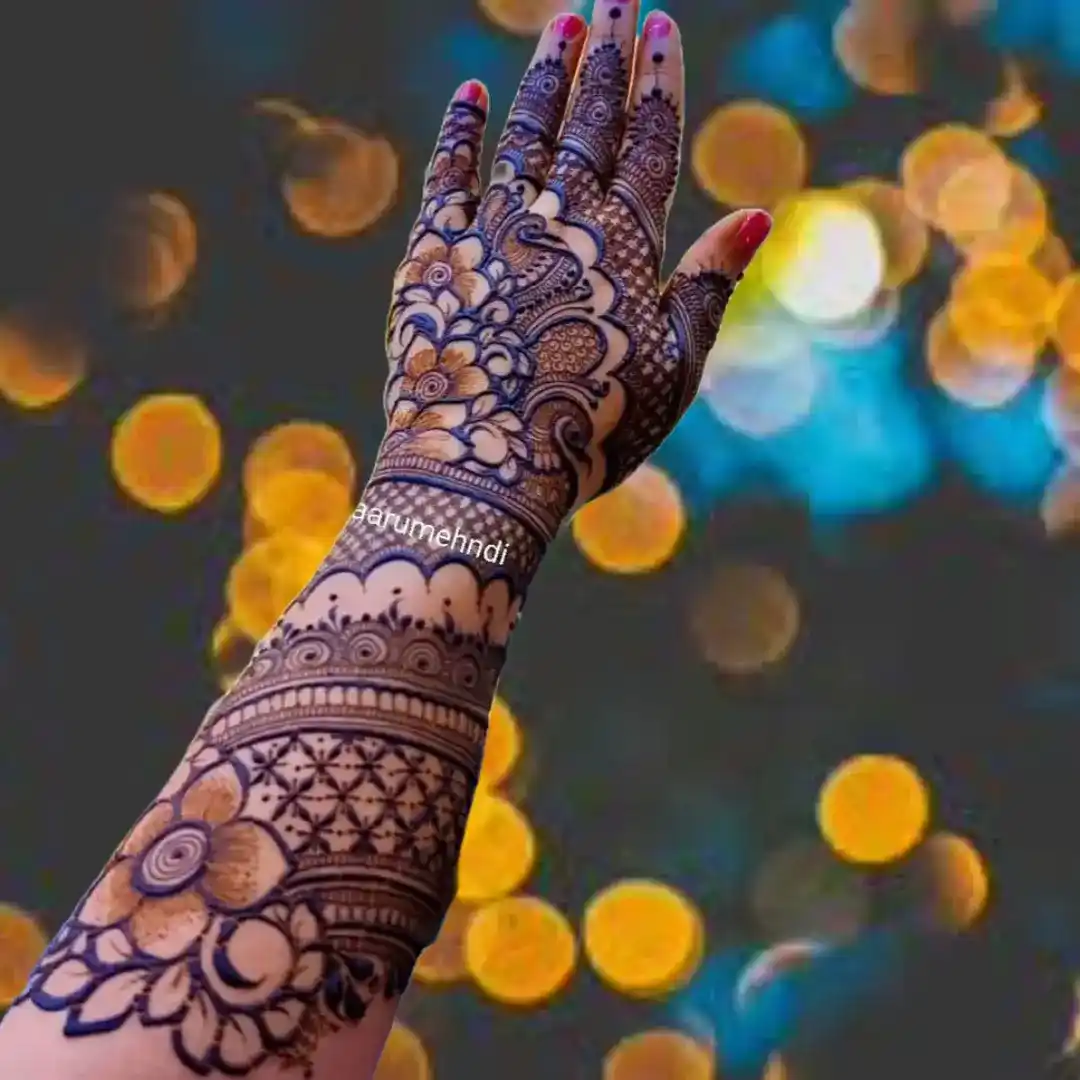 Simple Mehndi Designs For Girls