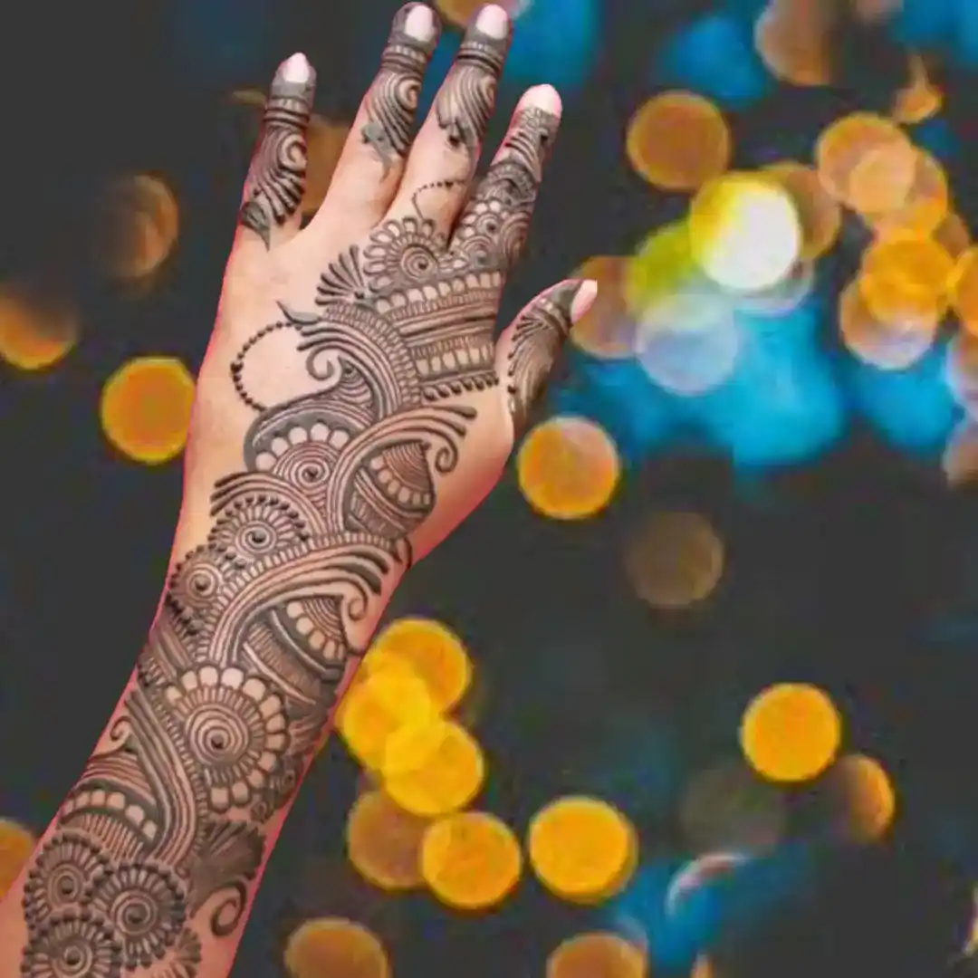 Simple Mehndi Designs For Girls