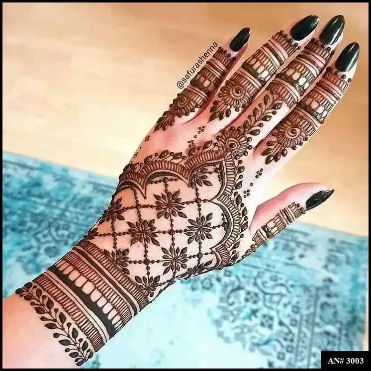 Simple Mehndi Designs For Girls