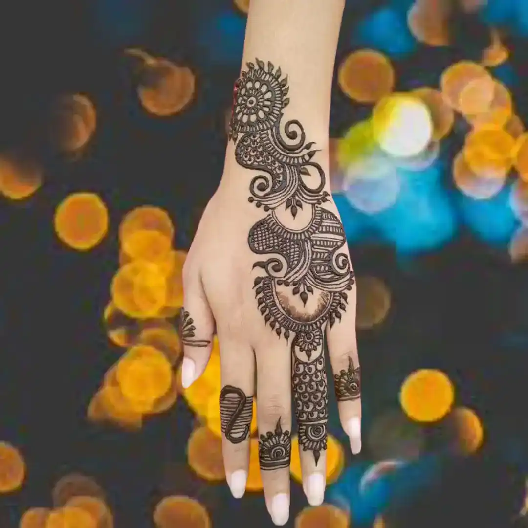 Simple Mehndi Designs For Girls