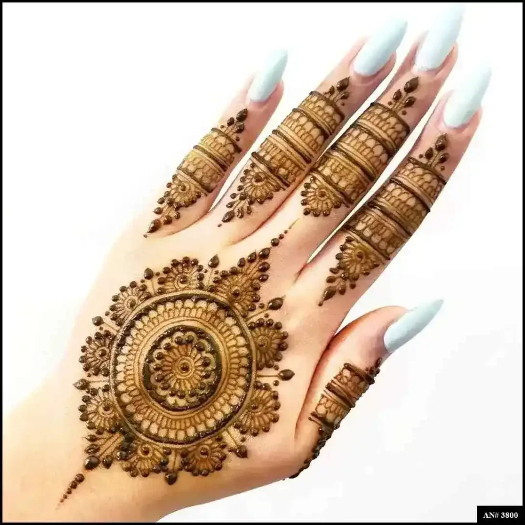 Simple Mehndi Designs For Girls