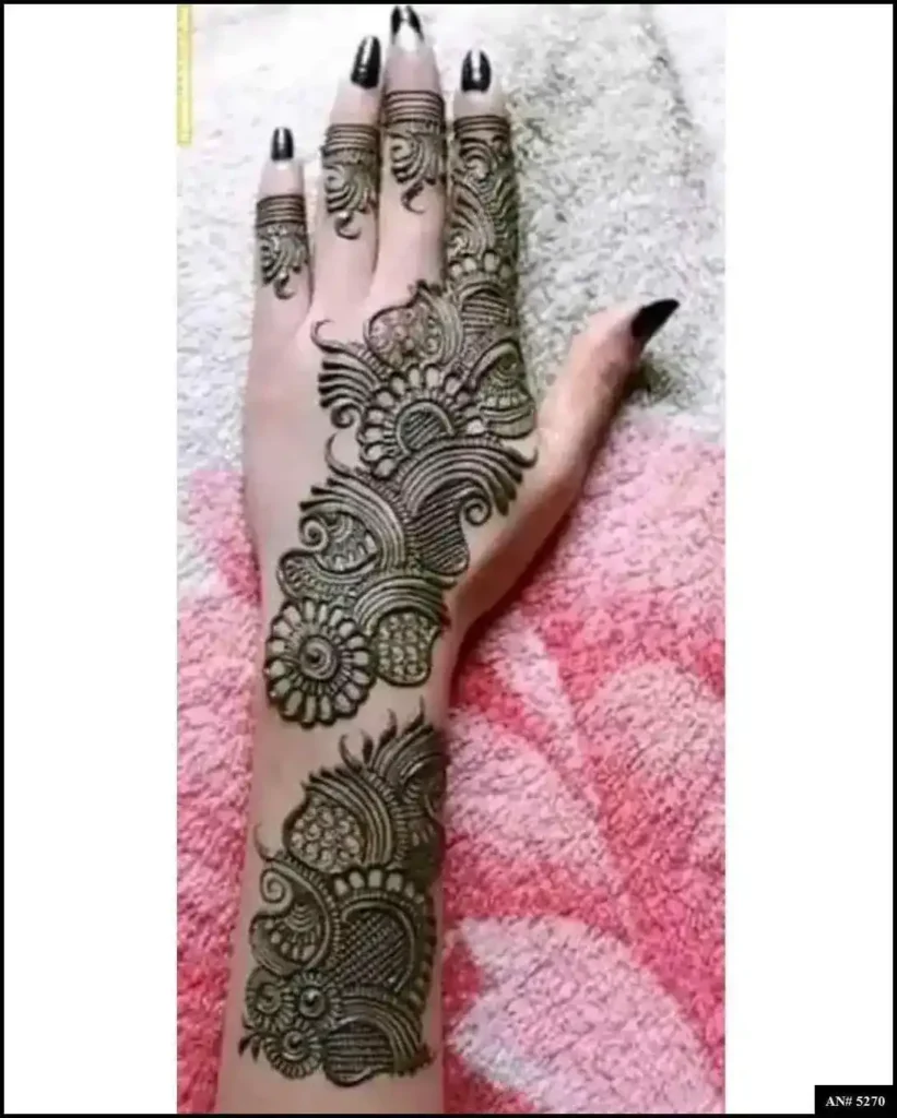 Simple Mehndi Designs For Girls