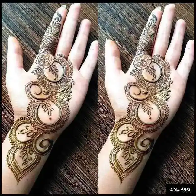 Simple Mehndi Designs For Girls