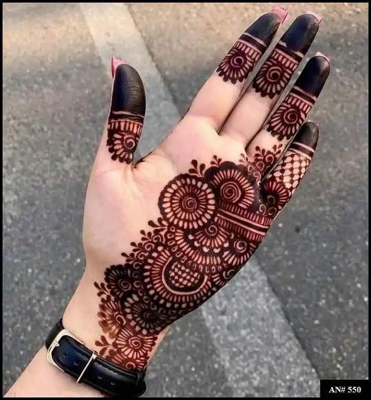 Simple Mehndi Designs For Girls