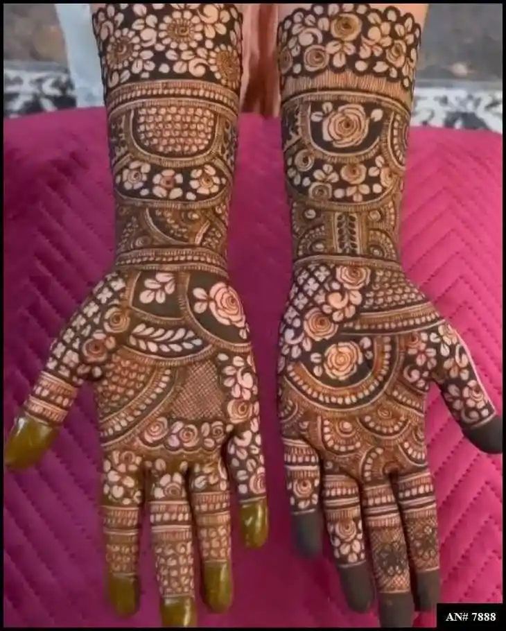 Simple Mehndi Designs For Girls