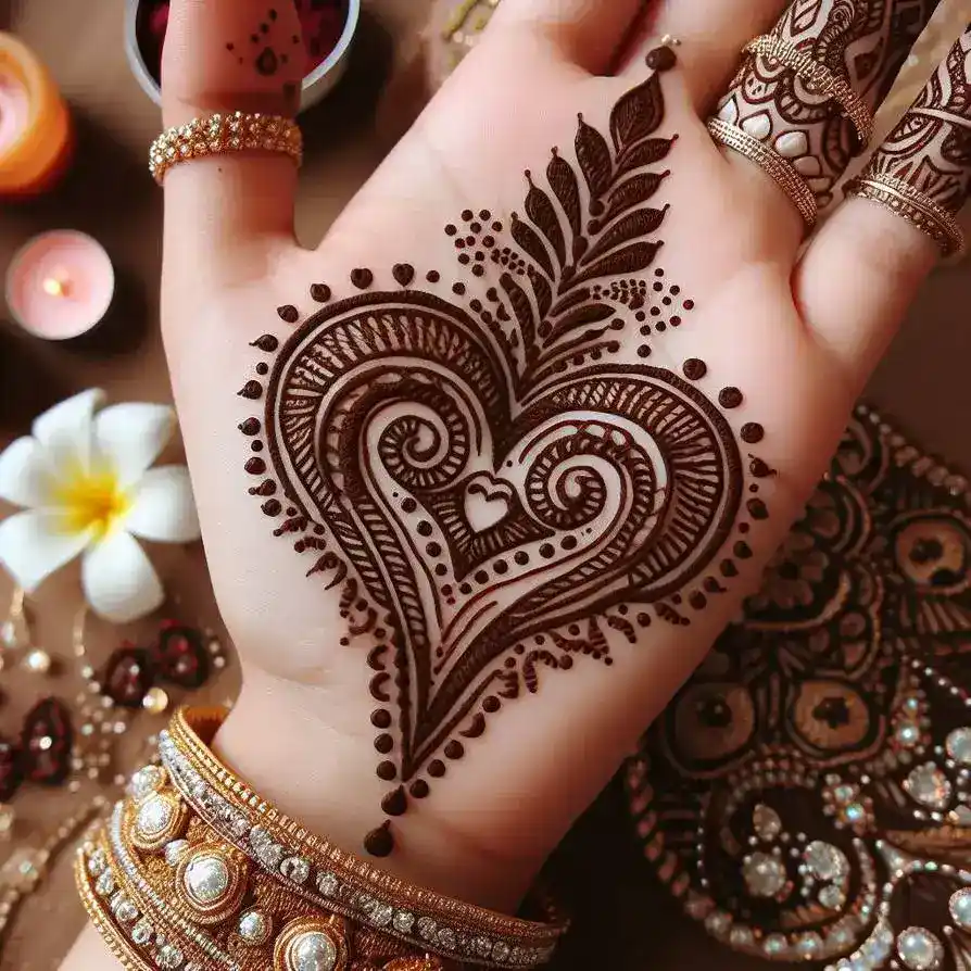 Simple Mehndi Designs For Girls