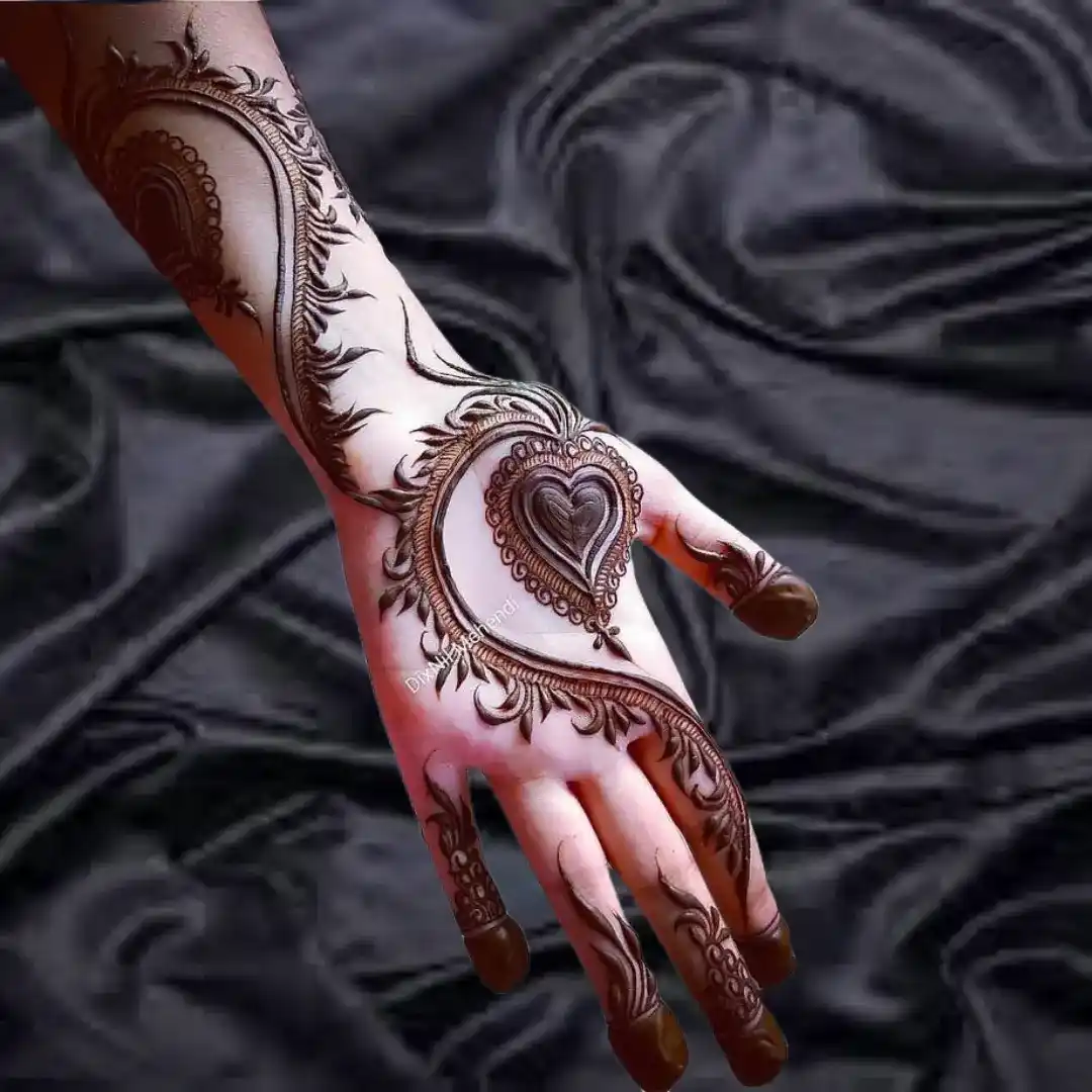 Simple Mehndi Designs For Girls