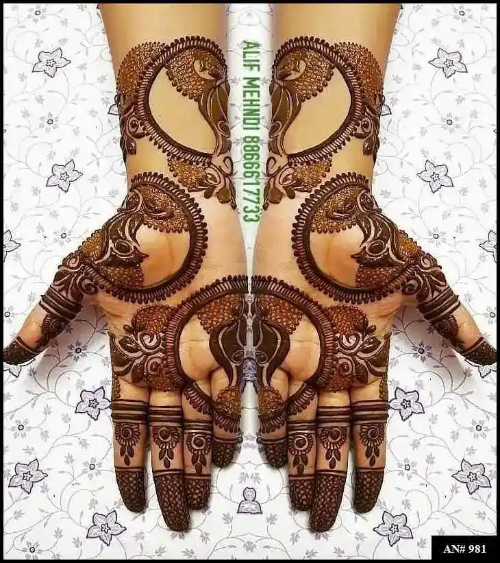Simple Mehndi Designs For Girls
