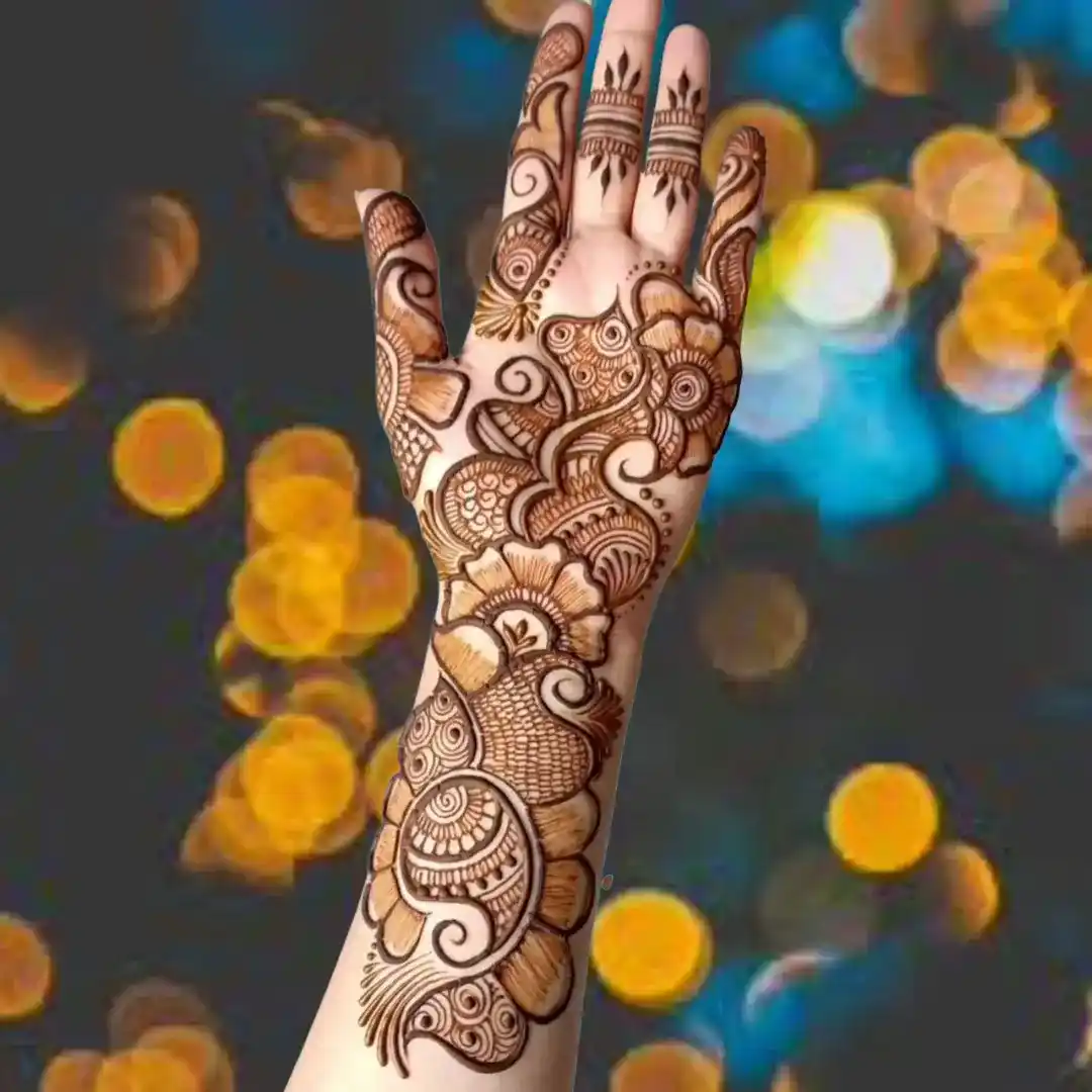 Simple Mehndi Designs For Girls