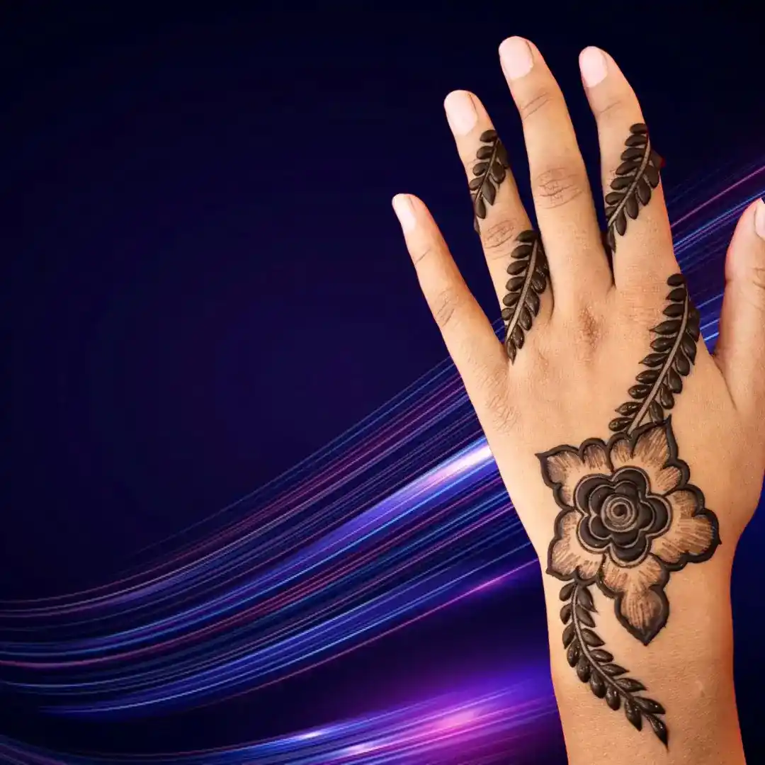 Simple Mehndi Designs For Girls